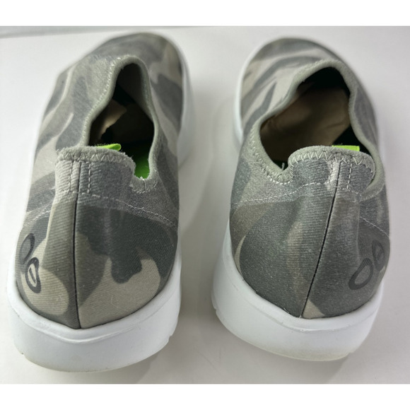Oofos Women's Oomg Eezee Green Camo Recovery Slip On Comfort Shoes Low Size 9 - Picture 10 of 13